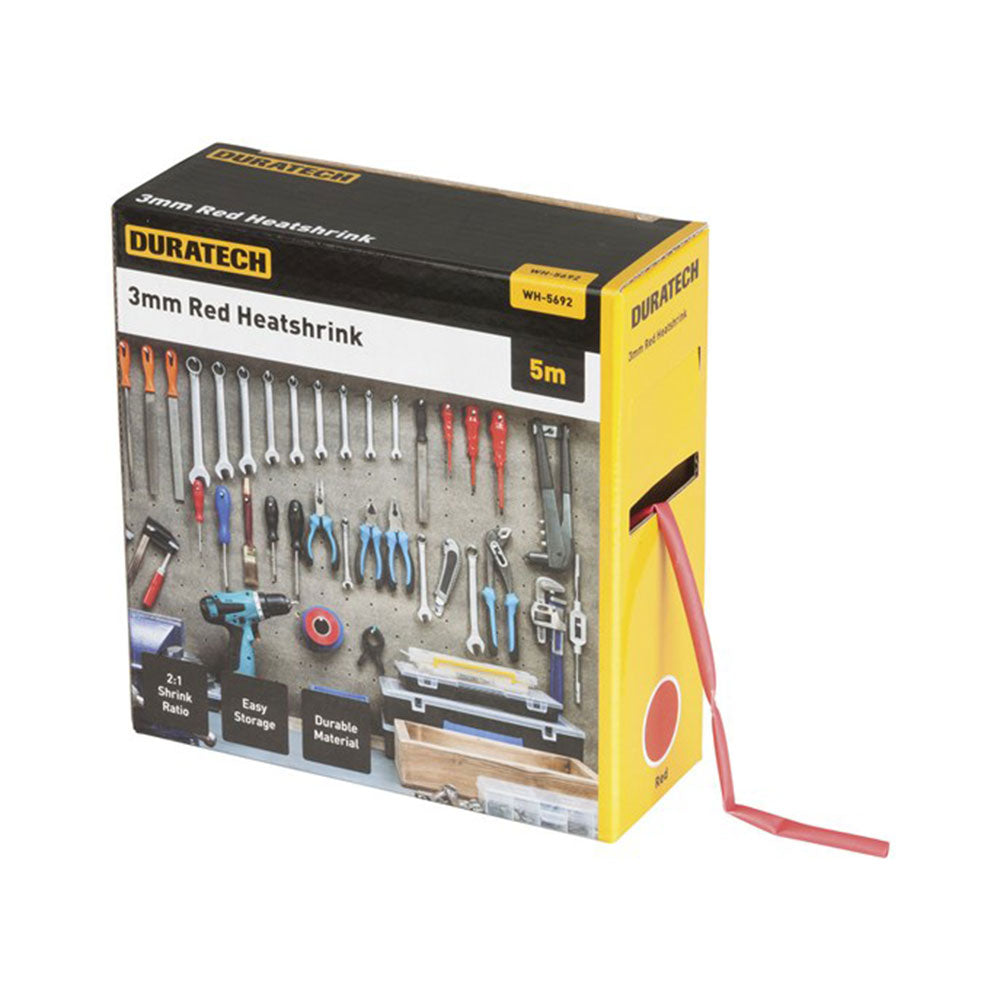 2:1 Heatshrinkチューブ5m(赤)