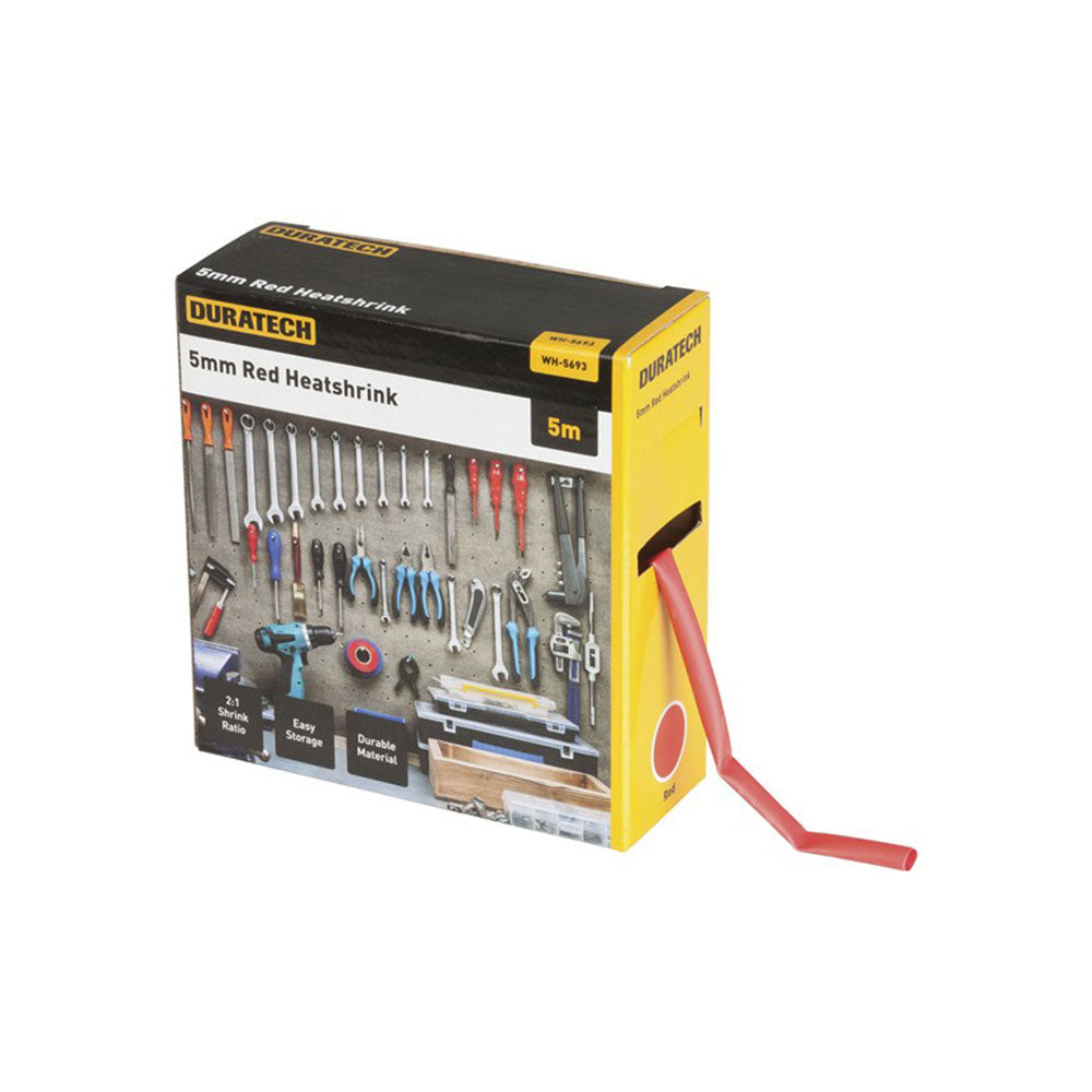 2:1 Heatshrinkチューブ5m(赤)