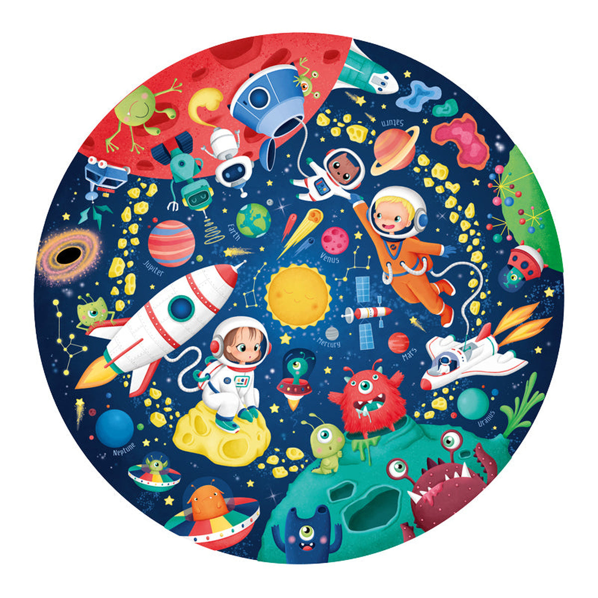 Eurekakids Solar System Adventure Puzzle