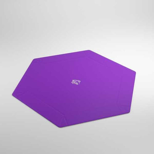 Gamegenic Magnetic Dice Tray Hexagonal (Black/Purple)