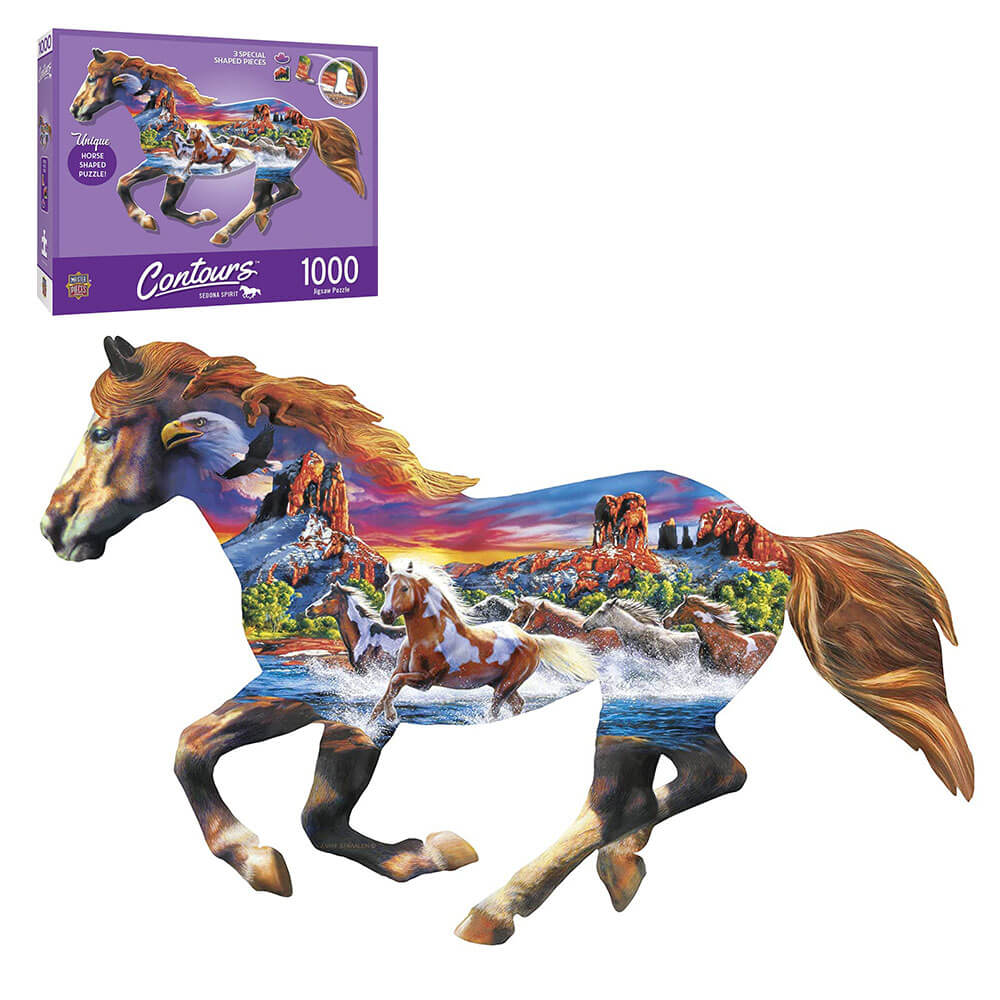 MP Konturenförmiges Puzzle (1000 Stück)