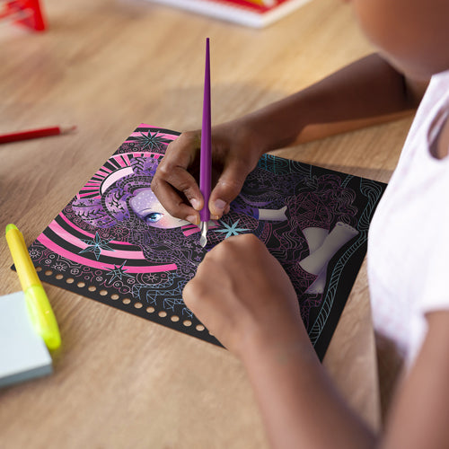 Nebulous Stars Zen Scratch & Sketch Creative Book