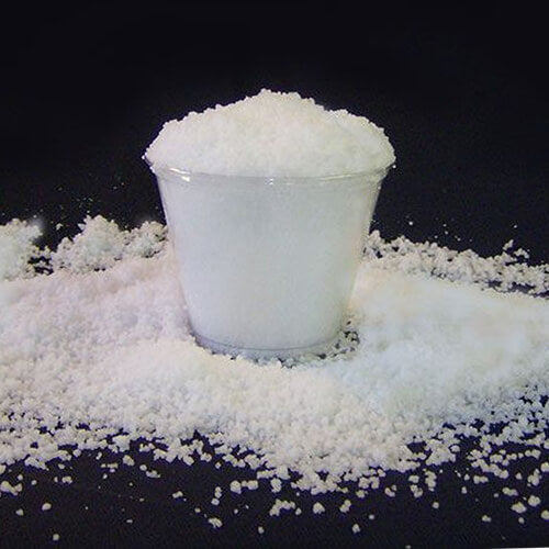 Polymer omedelbar vinter snö