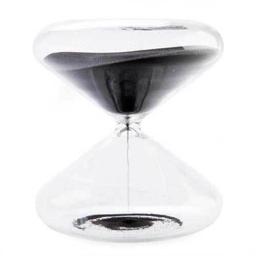 30 Minute Sand Timer Hour Glass w/ White Sand