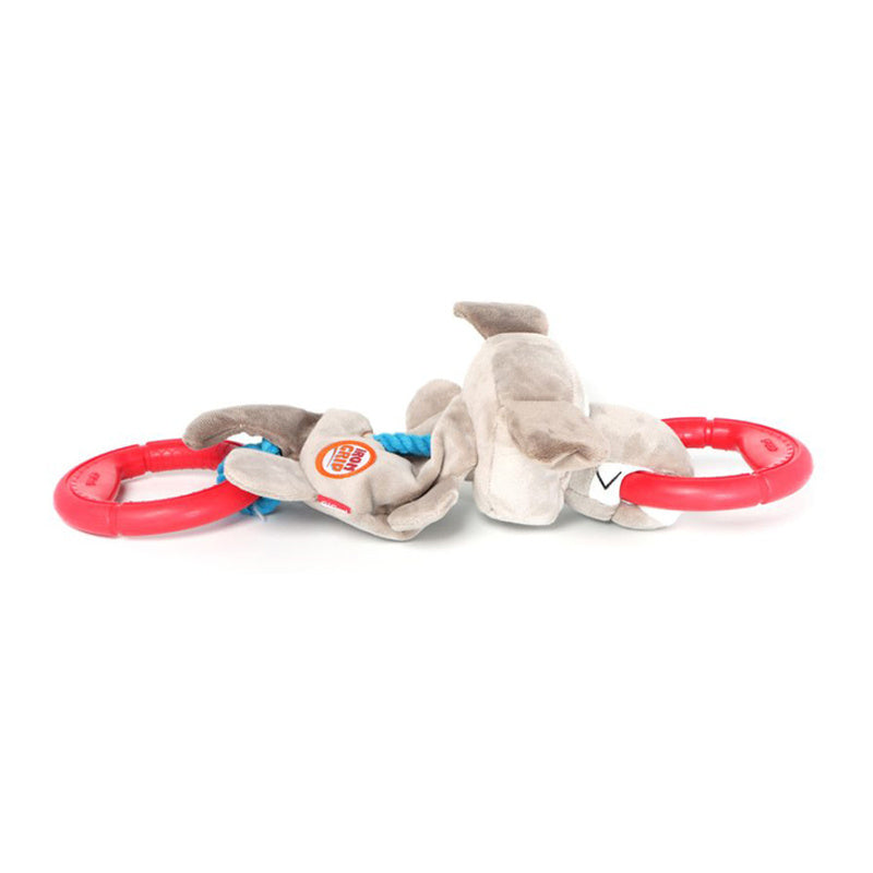 Gigwi Interactive Iron Grip Plush Tug Dog Toy