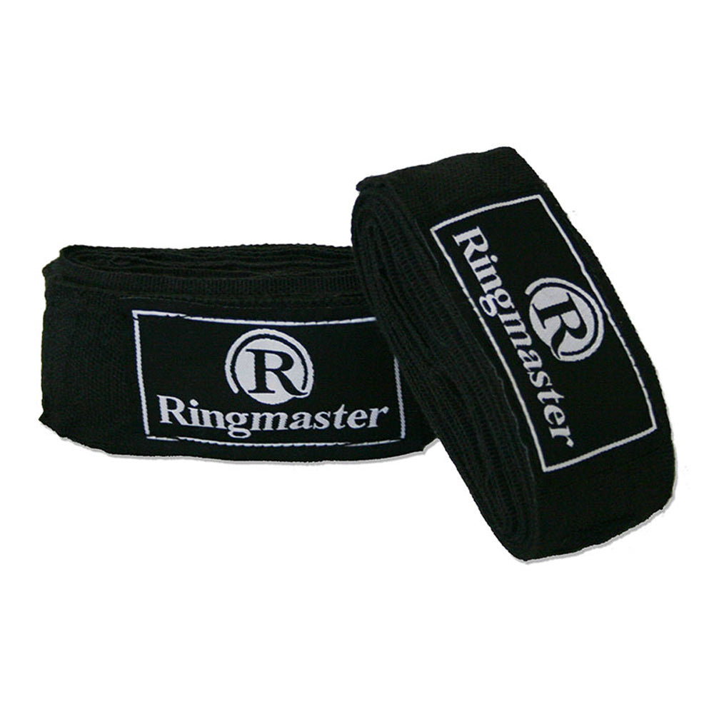Ringmaster MMA Handwrap Elastic 450cm (Black)