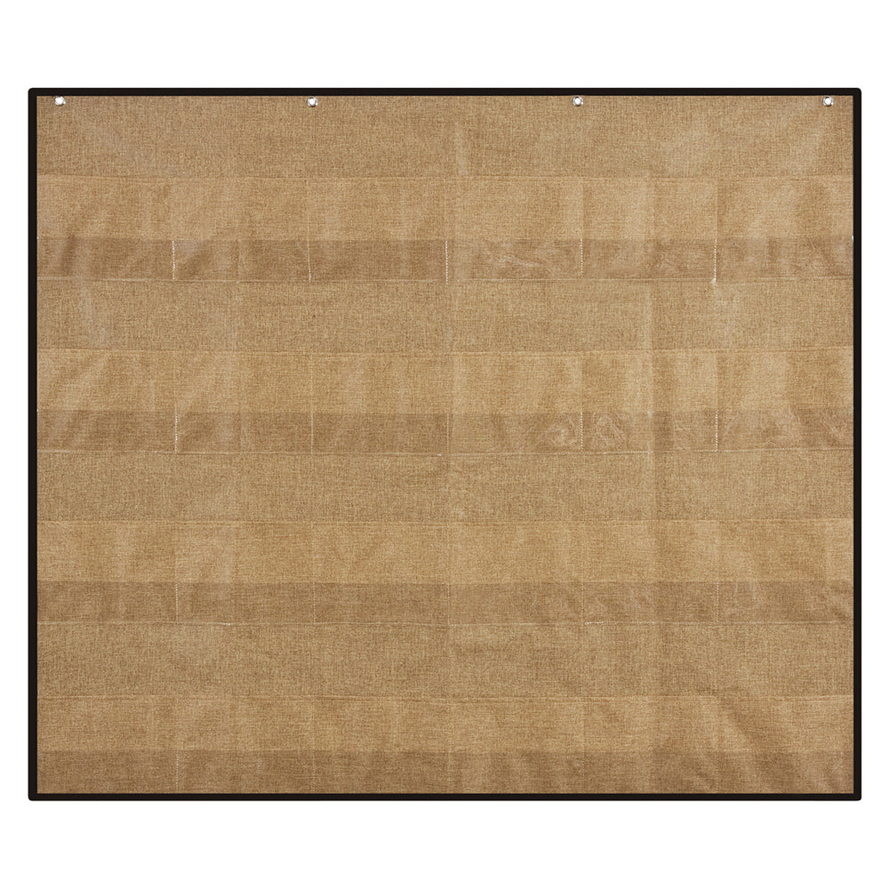 Hessian Wall Storage Pockets (120x102cm)
