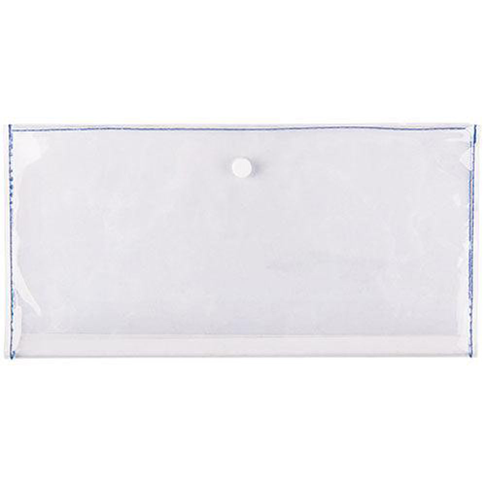 Clear Wallet with Press Stud 5pcs