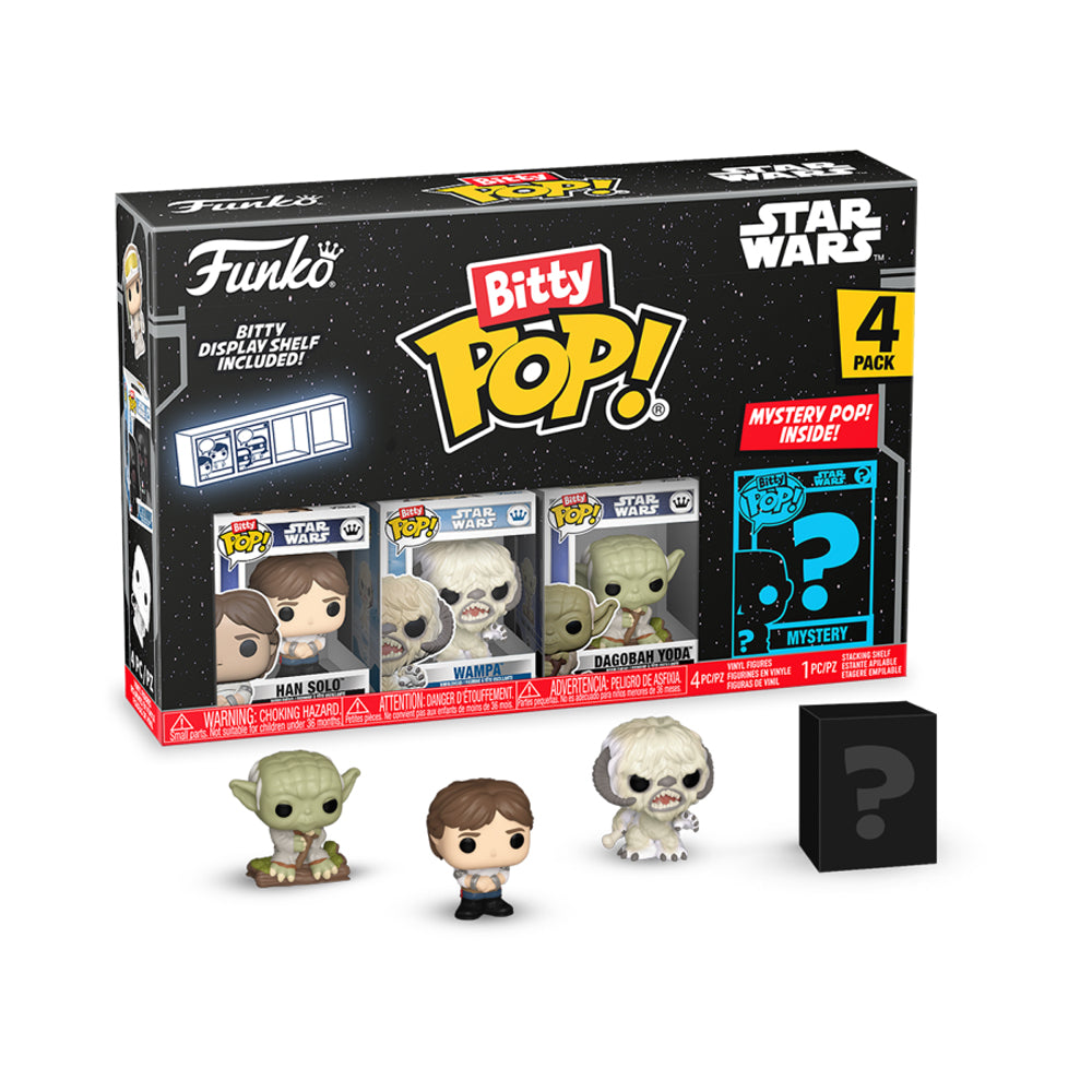 Star Wars Han Solo Bitty Pop! 4-Pack