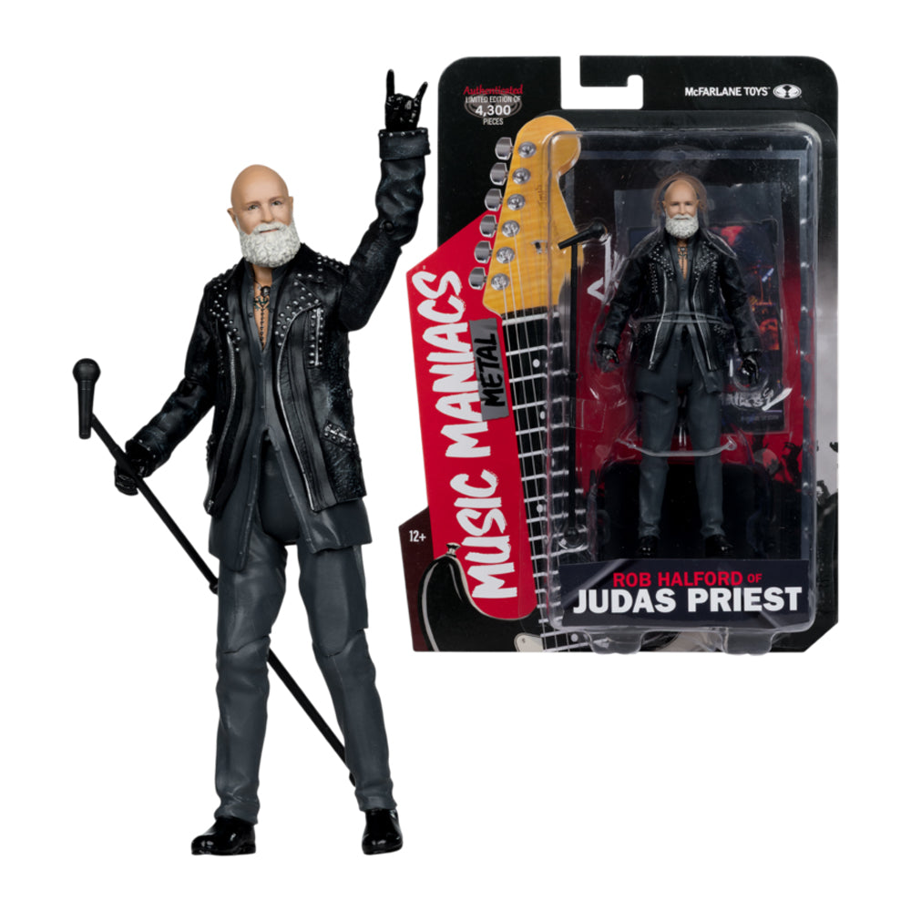 Music Maniacs Rob Halford Judas Priest 6" Action Figure