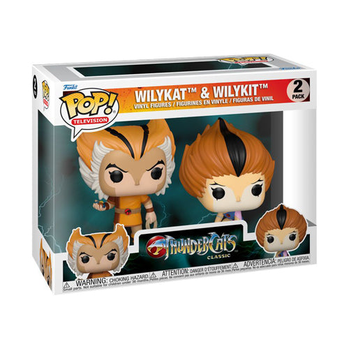 Thundercats Wilykat & Wilykit Pop! Vinyl 2-Pack