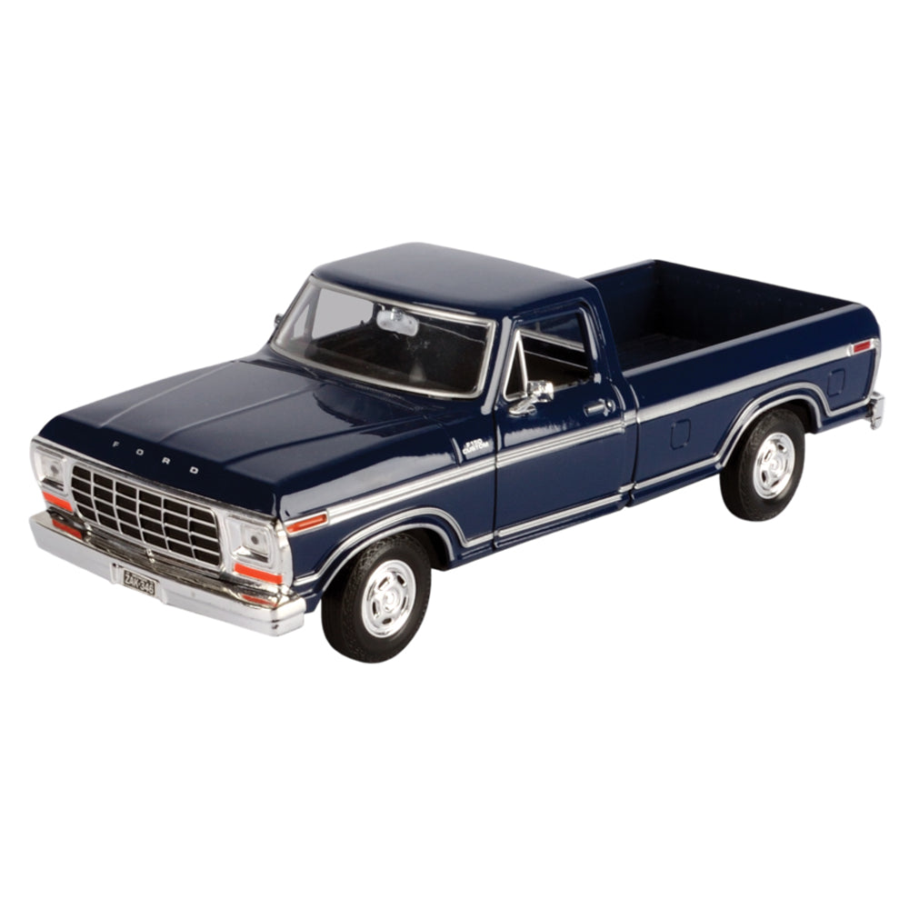 Timeless Legends 1979 Ford F-150 Custom [Blue] 1:24 Diecast