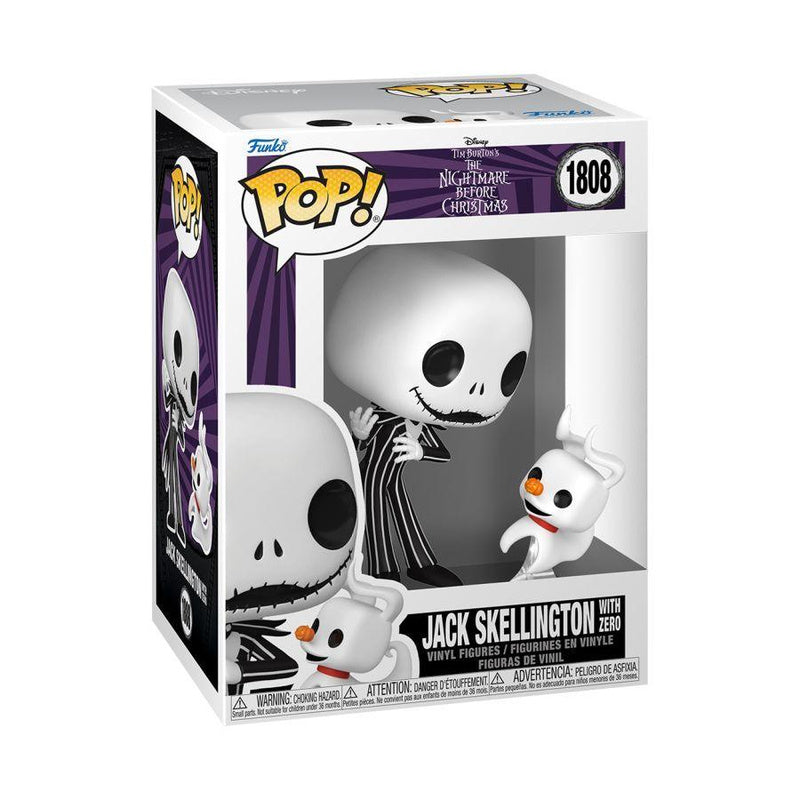The Nightmare Before Christmas Jack & Zero Pop! Vinyl