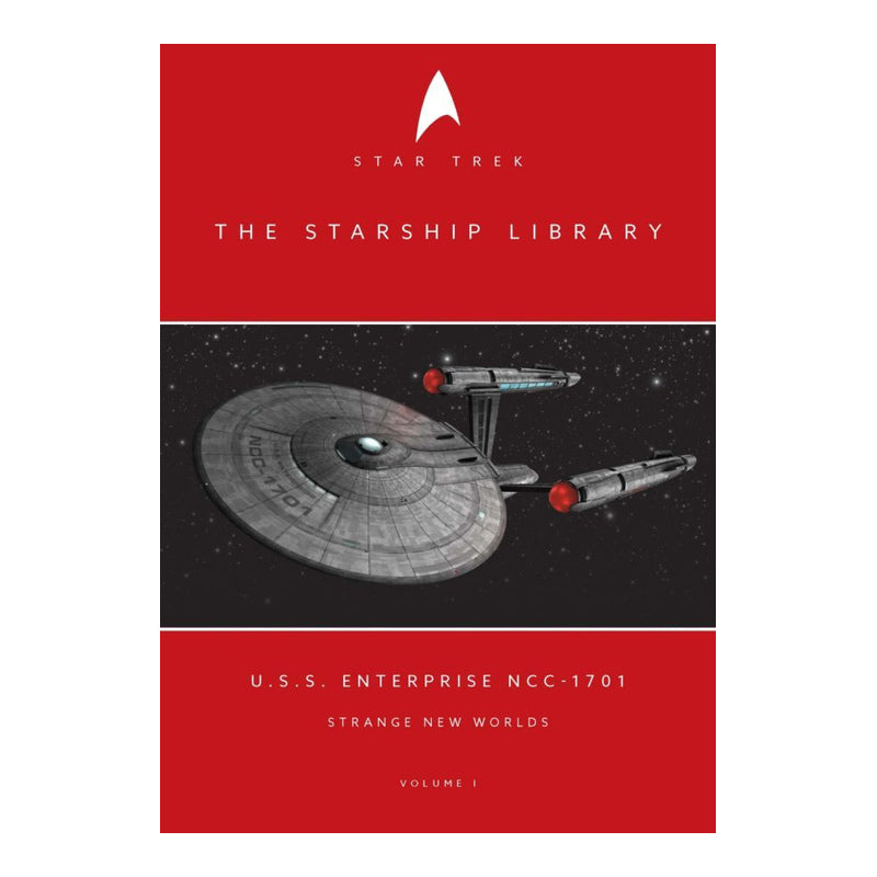Star Trek New Worlds U.S.S. Enterprise NCC-1701 Ship & Book