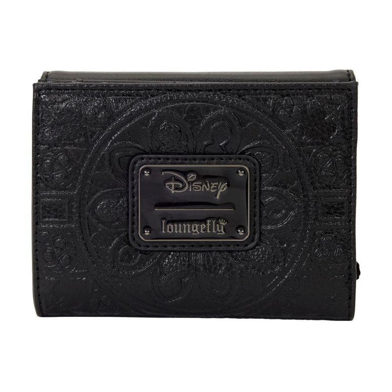 Disney Villains Black Faux Leather w/ Velvet Trim Wallet