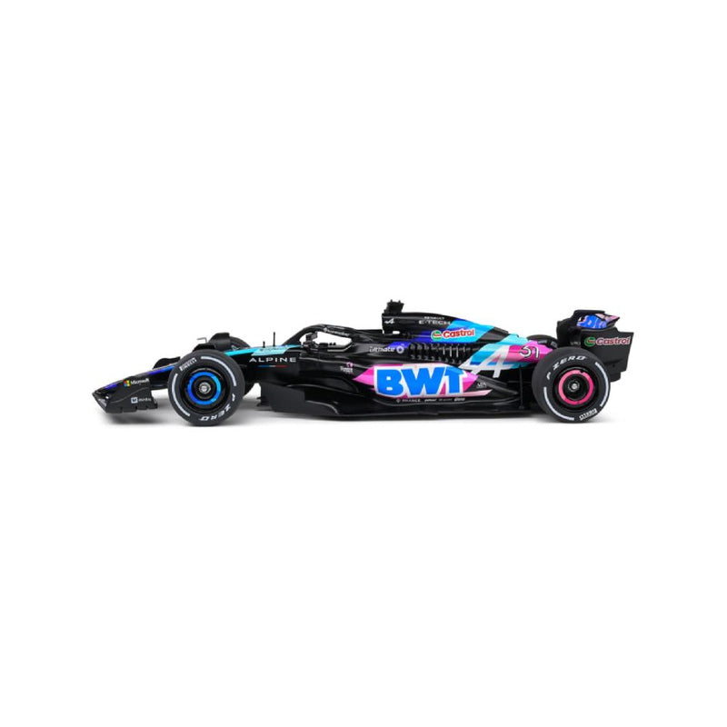 Formula 1 1:18 2024 Alpine A524 Presentation E.Ocon Vehicle