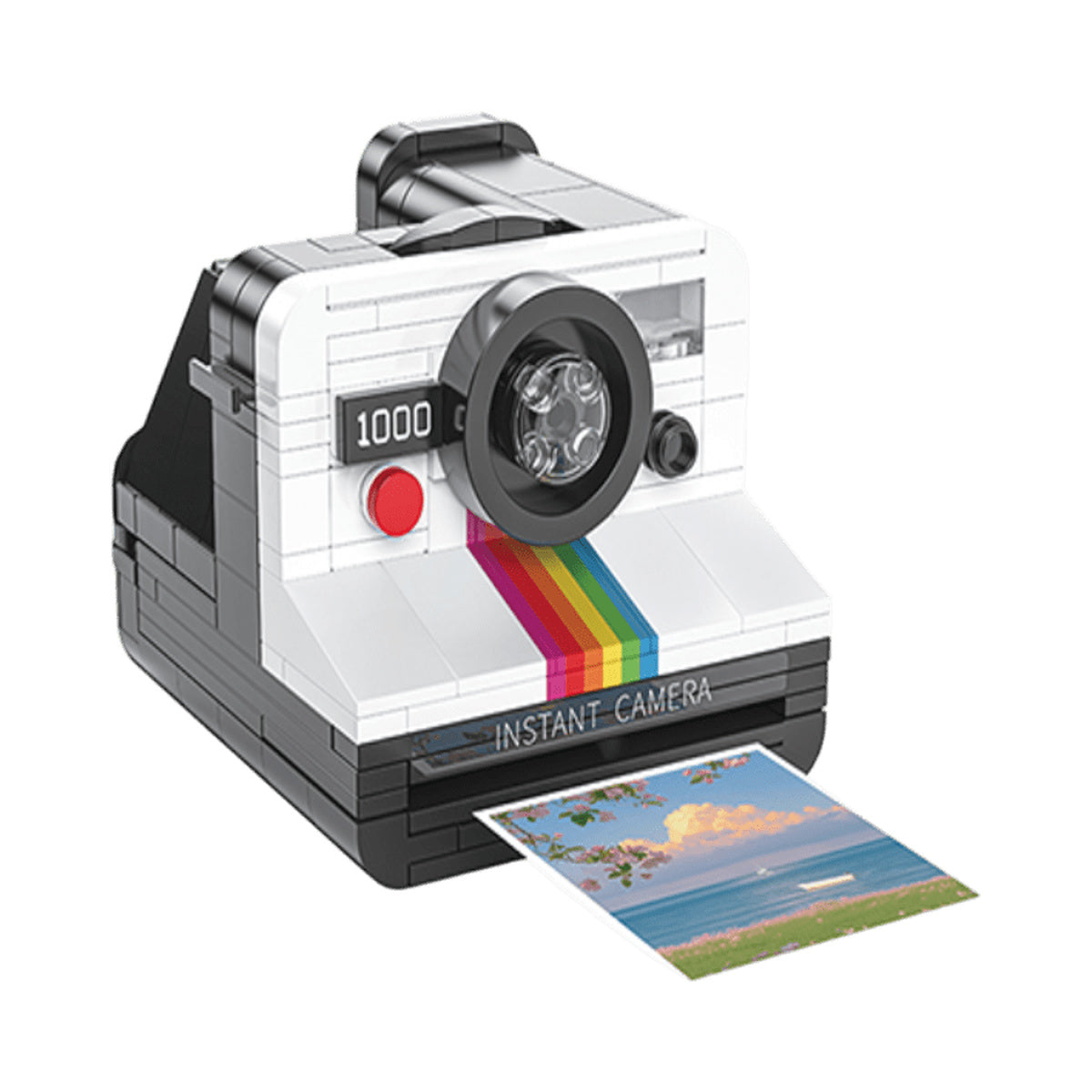 JAKI Instant Print Camera Plastic Brick Model Kit