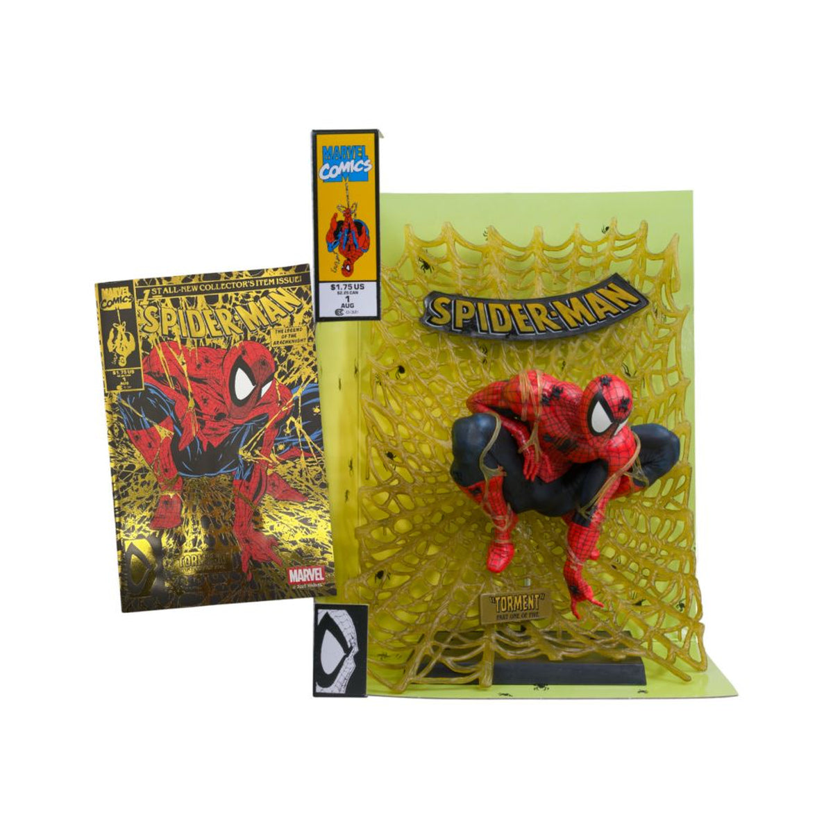 Spider-Man by Todd Mcfarlane #1 Gold Label 1:6 Figure