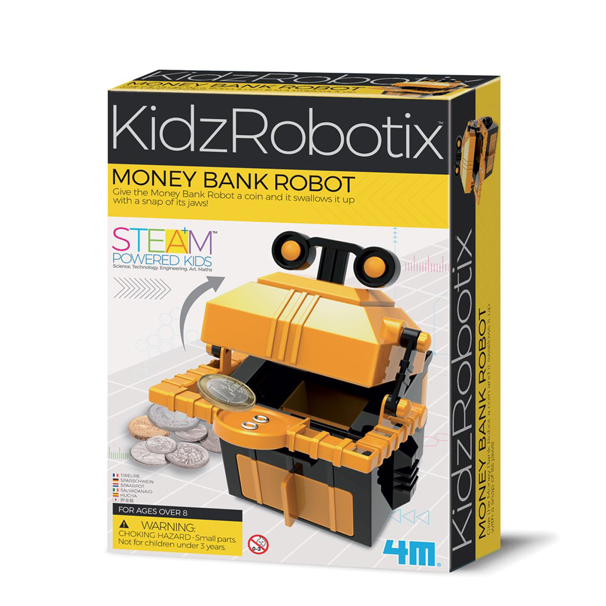 4M KidzRobotix Money Bank Robot Kit