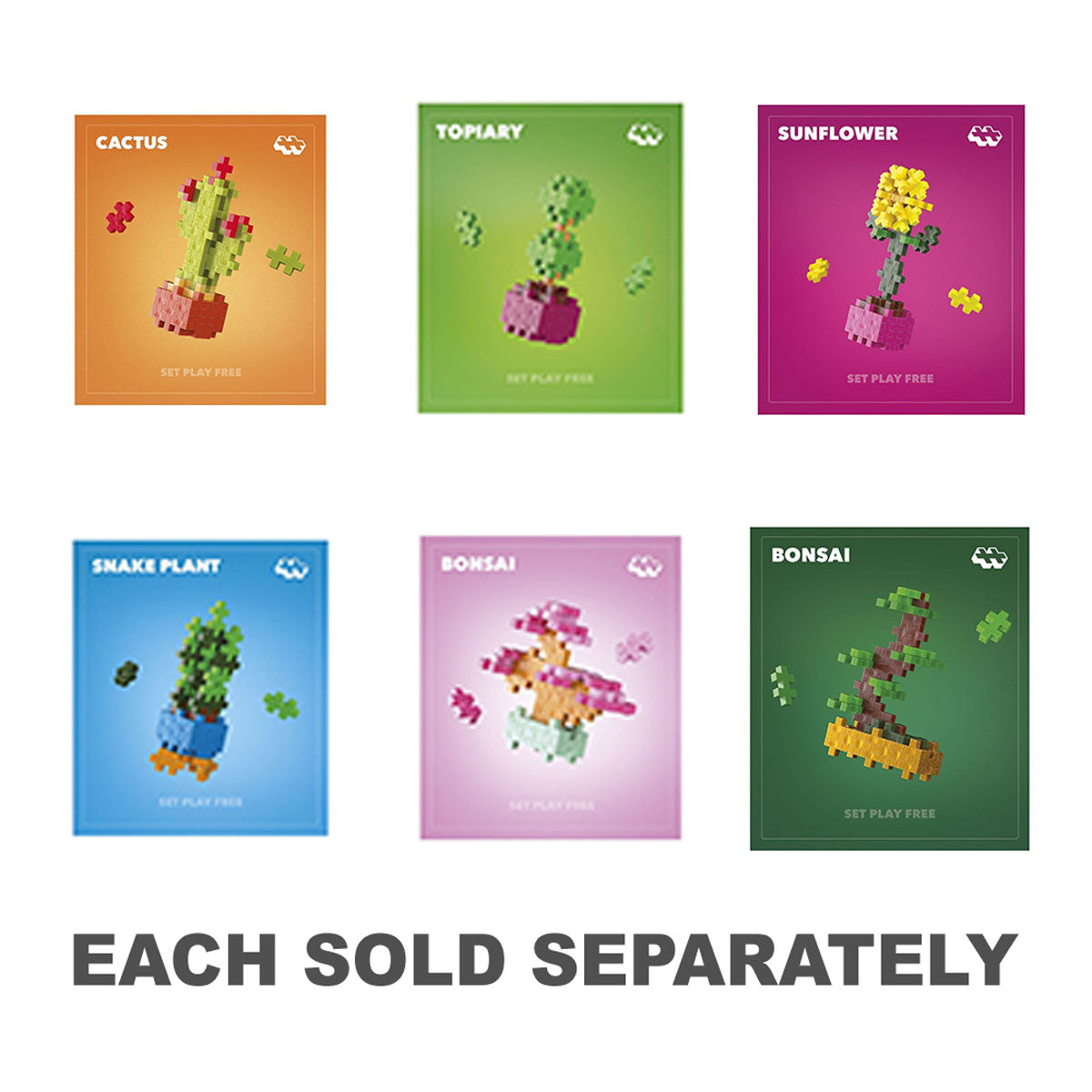 Plus-Plus Plant Packs