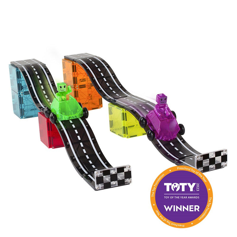 MAGNA-TILES Downhill Duo 40-Piece Set