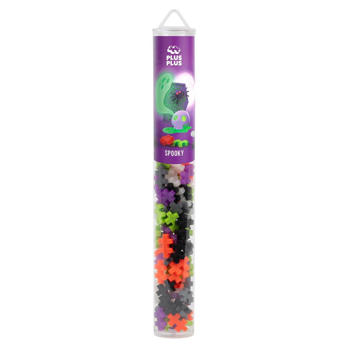 Plus-Plus Spooky Mix Building Blocks Tube 100pcs