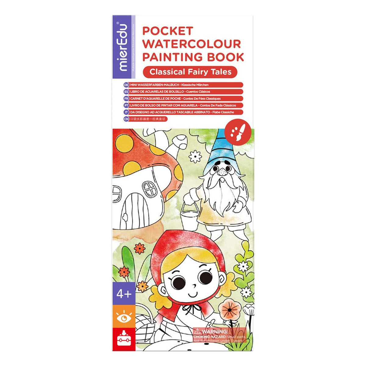 mierEdu Pocket Watercolour Painting Book