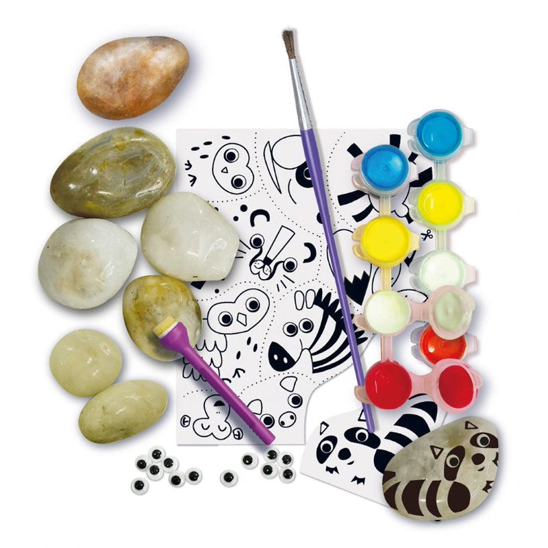 4M KidzMaker Magical Animal Rock Painting Kit