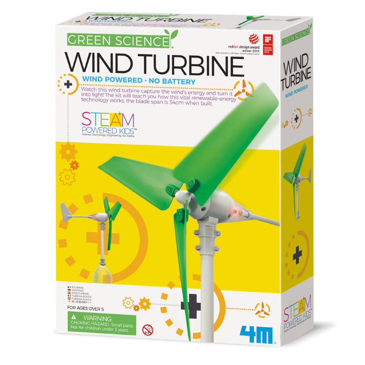 4M Green Science Wind Turbine Kit