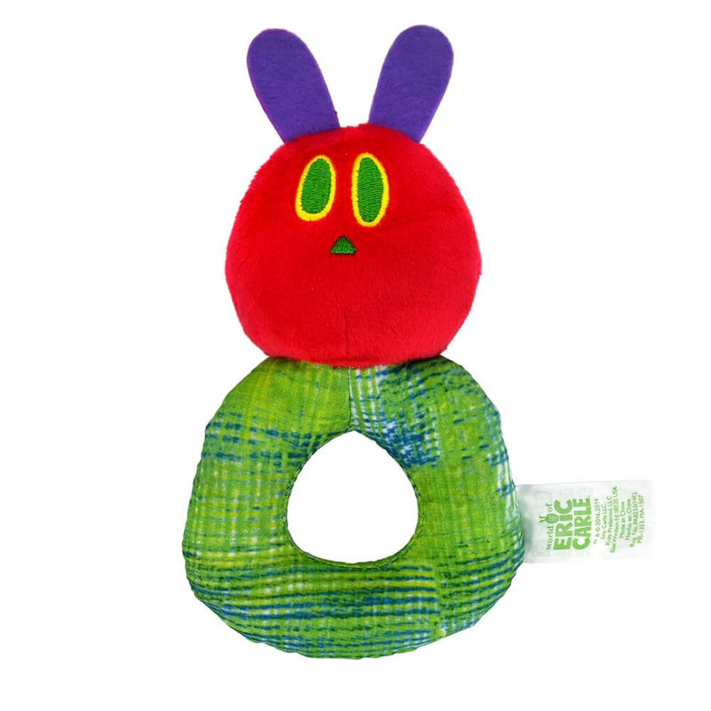 The Very Hungry Caterpillar Fabric Loop Rattle
