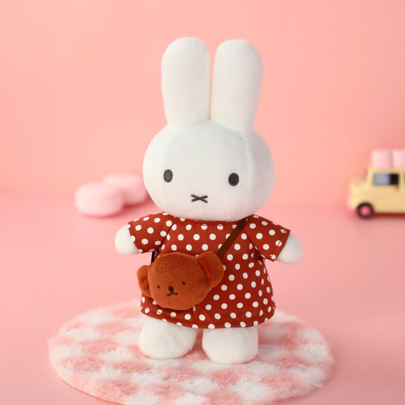 Miffy Polka Dot Dress with Boris Bag Plush