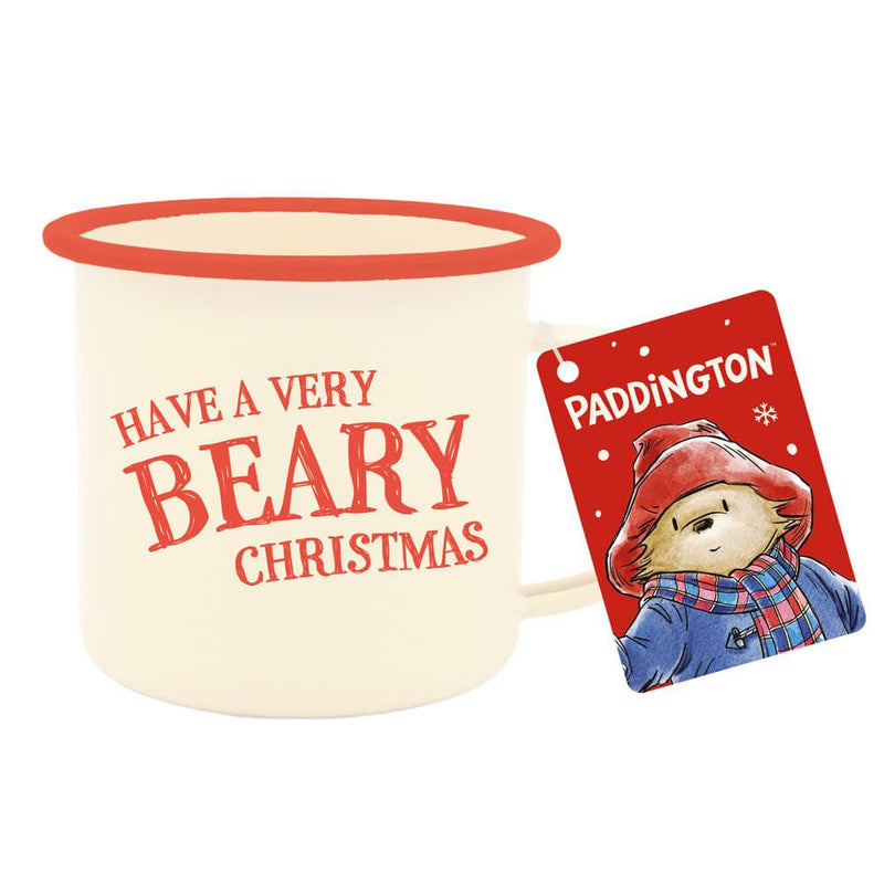 Paddington Christmas Enamel Mug