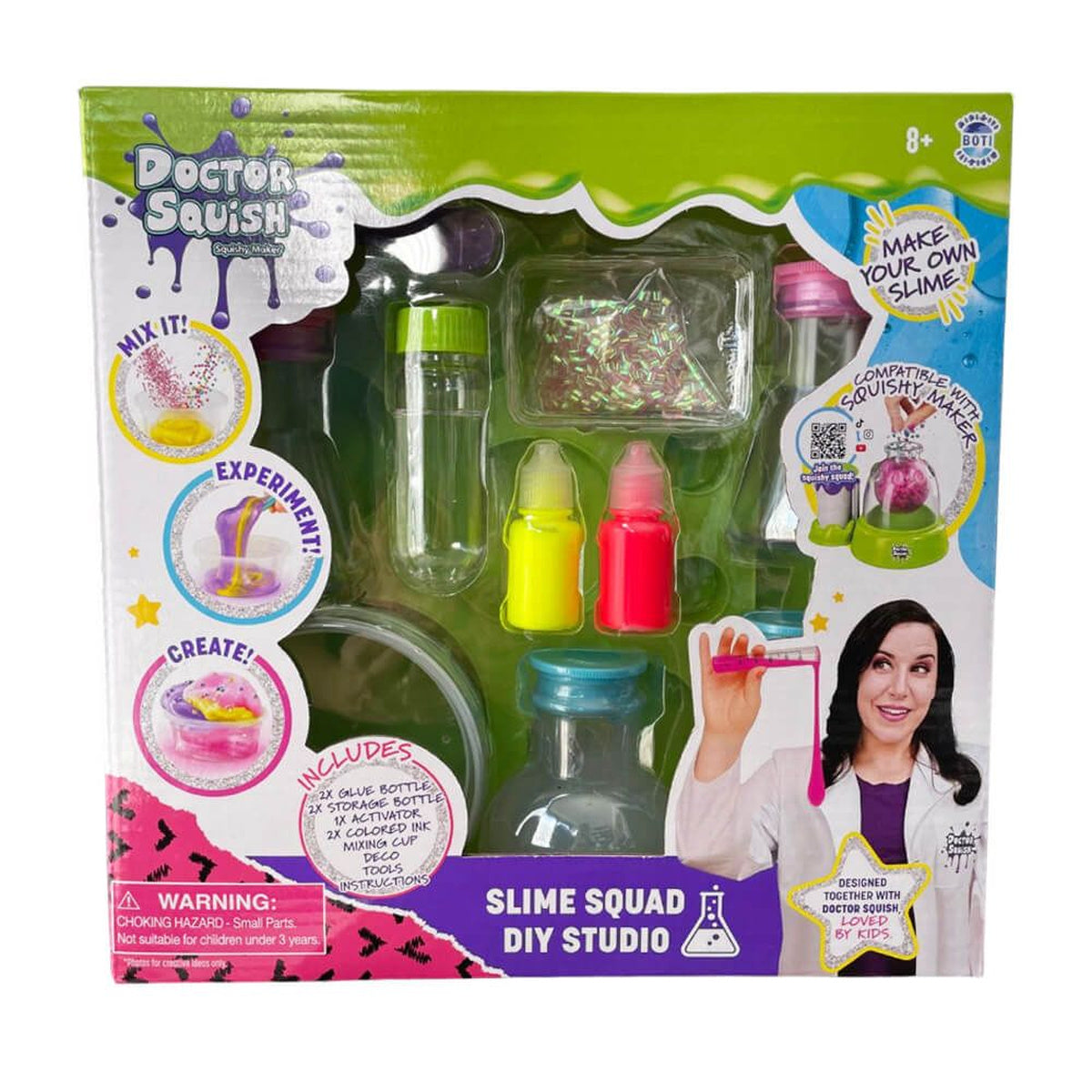 Doctor Squish Slime Squad DIY Studio