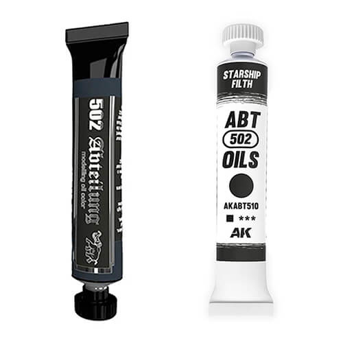 Abteilung 502 Modellering av oljefärg