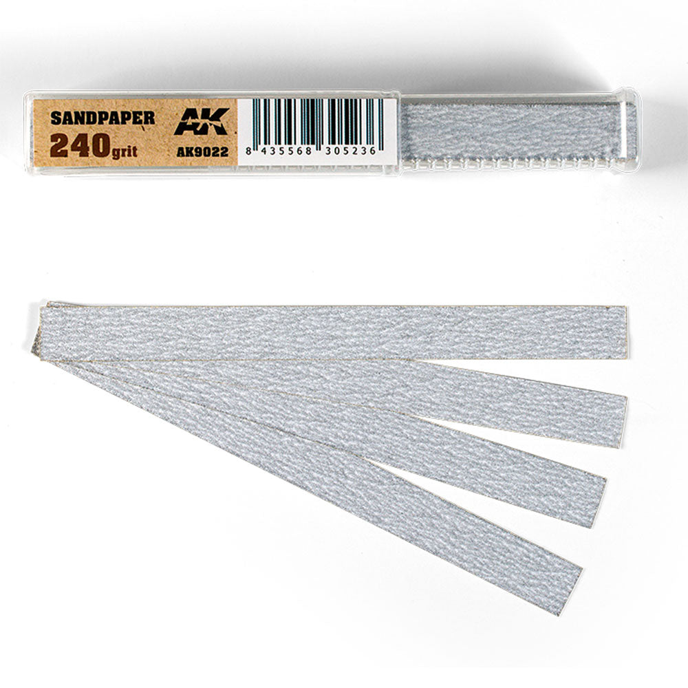 AK Interactive Dry Sandpaper 50pcs