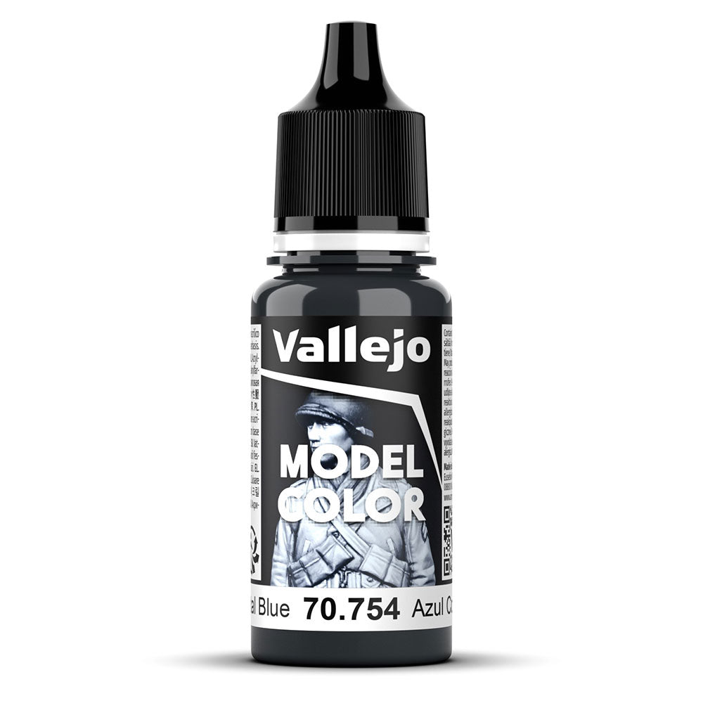 Vallejo Model Colour Acrylic Paint 18mL (Blue)