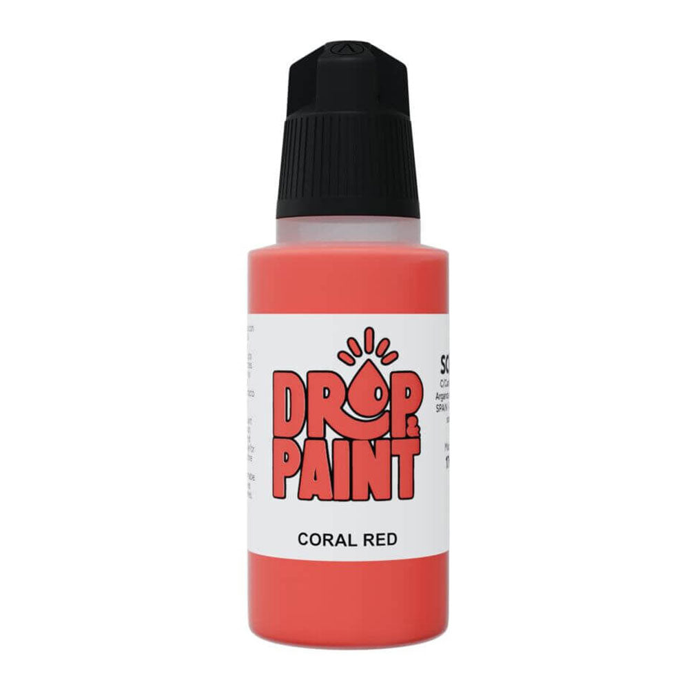Scale 75 Drop and Paints Acrylic Paint 17mL (Red)