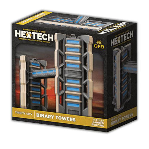 Hextech Trinity City Terrain Model