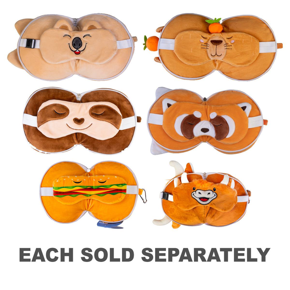 Smoosho's Pals Travel Mask & Pillow