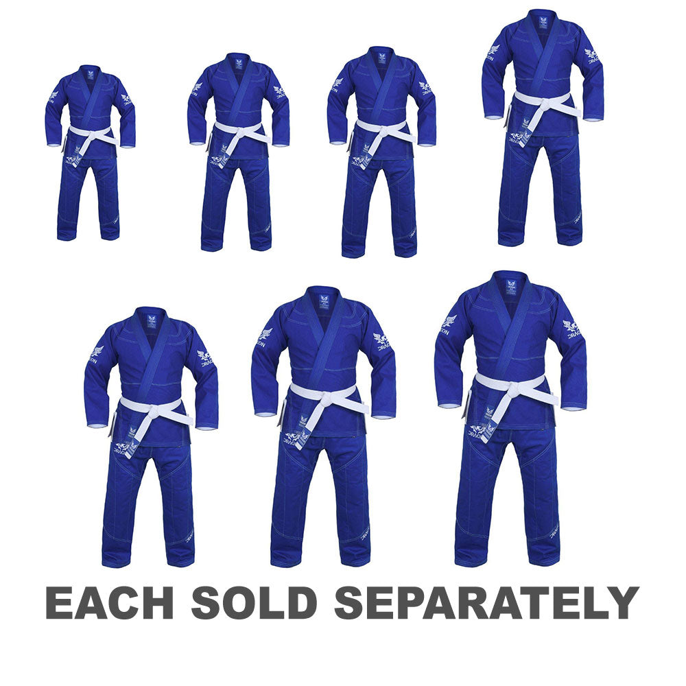 Morgan Dragon V2 Blue BJJ Gi 450gsm (IBJJF Approved)