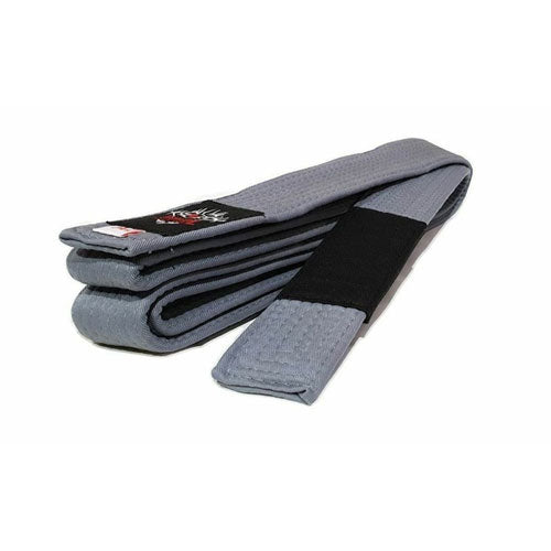 Morgan IBJJf Approved BJJ Grey Belt with Black Tip