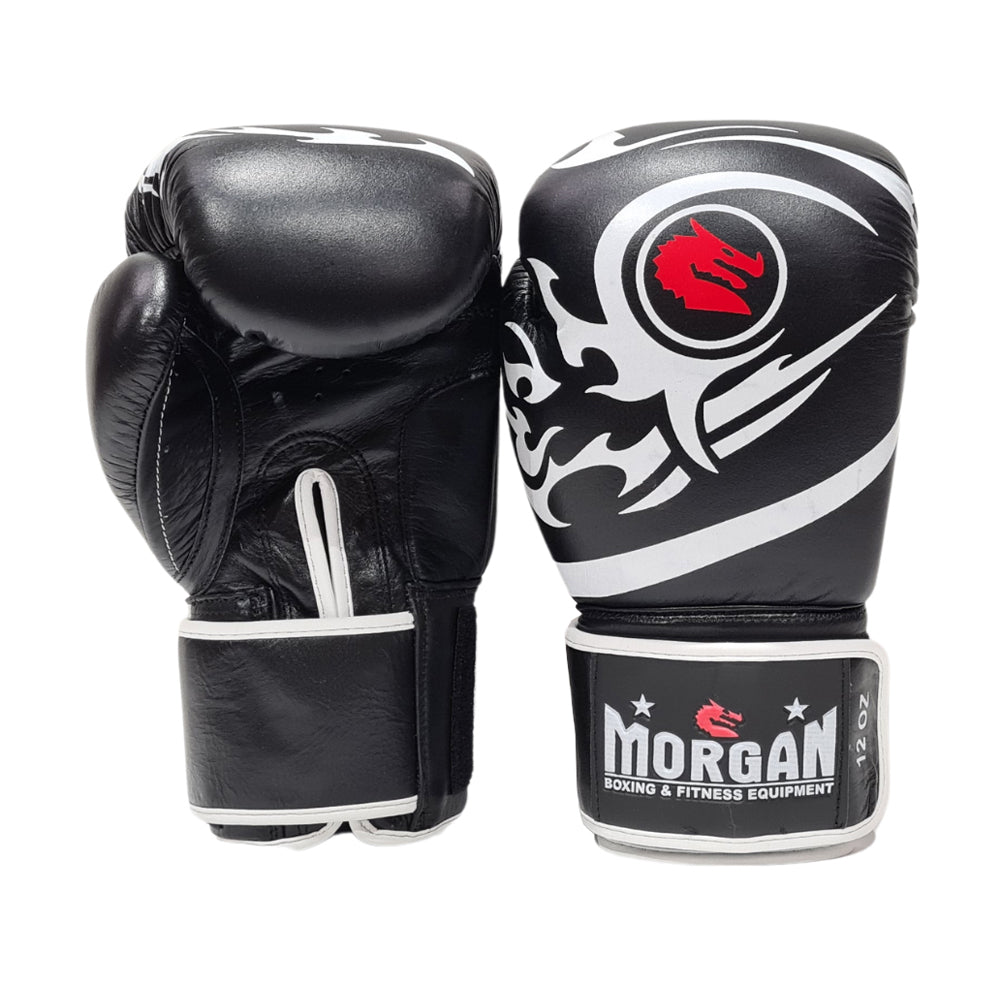 Morgan Elite Boxing and Muay Thai Leather Gloves 16oz