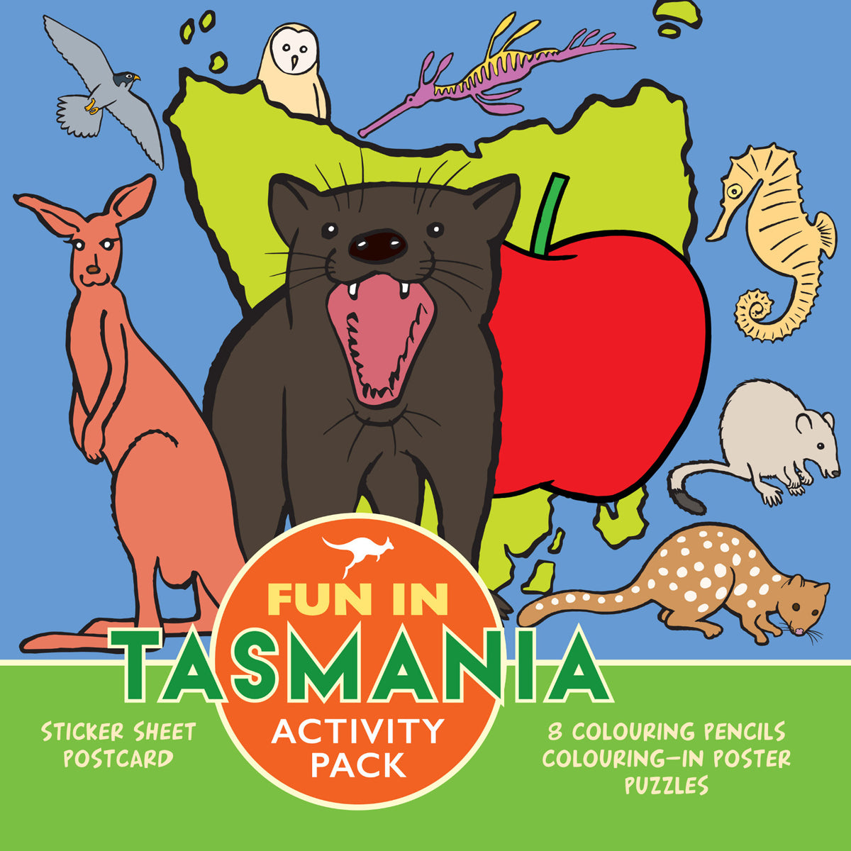 Fun in Tasmania Activity Pack: Stickers, Puzzles and More