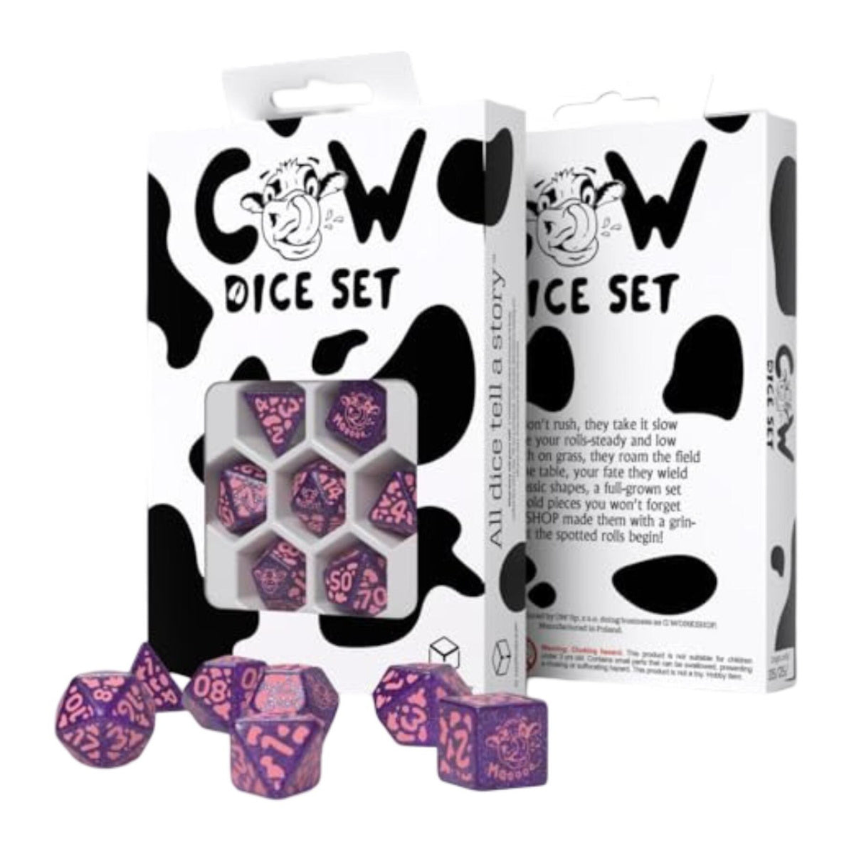 Cow Dice Set RaMOOna