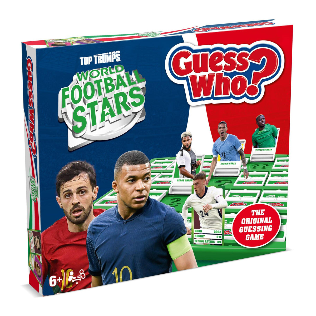 World Football Stars Guess Who? 2025 Refresh Board Game