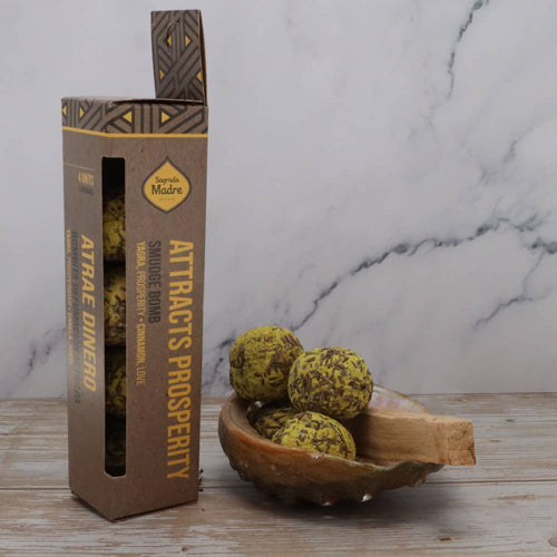 Attracts Prosperity Incense 4 Smudge Bombs