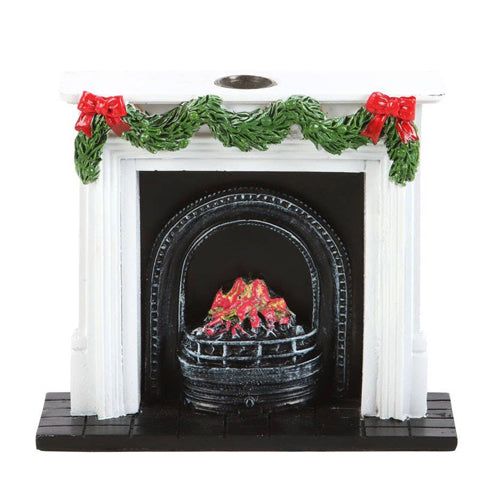 Christmas Fireplace Backflow Resin Incense Burner